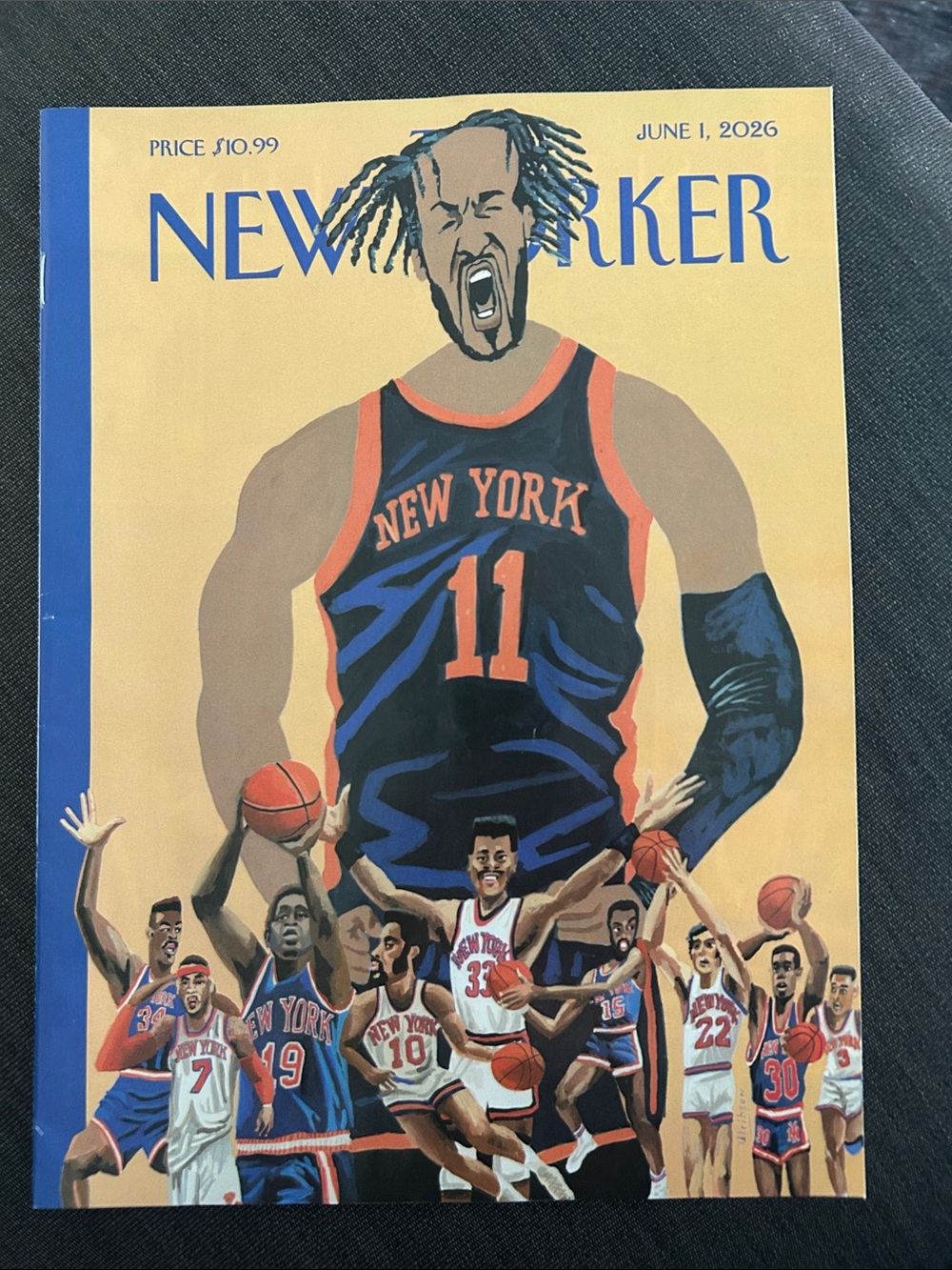 New Yorker Magazine, Knicks June 1, 2026